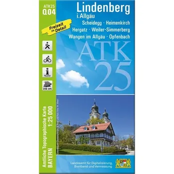 ATK25-Q04 Lindenberg i.Allgäu (Amtliche Topographische Karte 1:25000) - Landesamt für Denkmalpflege Hessen
