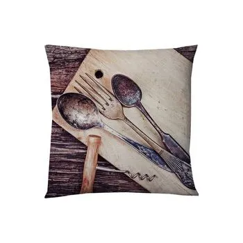 Povlak na polštářek POVLAK NA POLŠTÁŘ 45X45CM PŘÍBORY