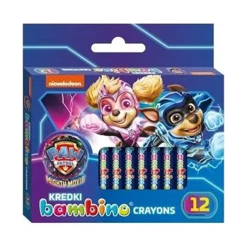 Set školních potřeb Kredki Psi Patrol 12 kolorów BAMBINO