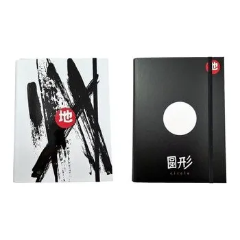 Set školních potřeb Teczka A4 skrzydłowa z gumką Diachi MIX