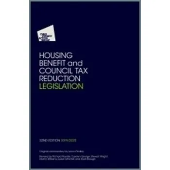 Housing Benefit and Council Tax Reduction Legislation - Group, Child Poverty Action [EN] (2019, Brožovaná, CPAG)
