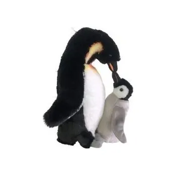 plyšák Pingwin z młodym 28cm