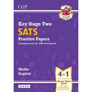 Cizojazyčná kniha New KS2 Maths and English SATS Practice Papers Pack (for the 2019 tests) - Pack 1 - CGP Books