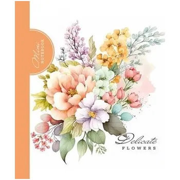 Set školních potřeb Notatnik ozdobny 100x100/48K kratka Bukiet pomarań