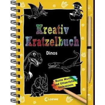 Diář Kreativ-Kratzelbuch: Dinos - Winkler, Steffen