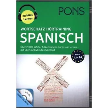 PONS Wortschatz-Hörtraining Spanisch, 1 MP3-CD