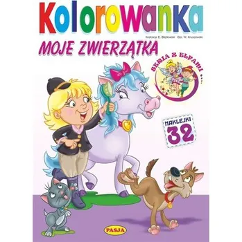První čtění Kolorowanka. Moje zwierzątka - Ernest Błędowski, Włodzimierz Kruszewski