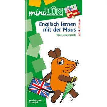 Cizojazyčná kniha Learning English mit der Maus - Vogel, Heinz