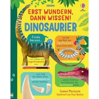 Příroda Erst wundern, dann wissen! Dinosaurier - Maclaine, James