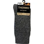 Wik 23402 šedé pánské ponožky thermo Barva: šedá, Velikost: 43-46