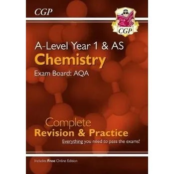Příroda New A-Level Chemistry for 2018: AQA Year 1 & AS Complete Revision & Practice with Online Edition - CGP Books