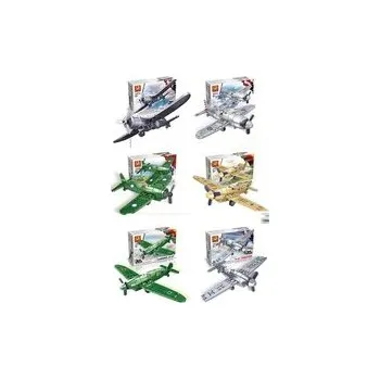 Hra na zahradu Klocki samoloty 20el MIX