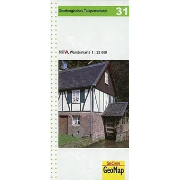 NRW-Wanderkarte 31. Oberbergisches Talsperrenland 1 : 25.000