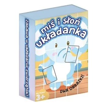 Puzzle Układanka Miś i Słoń