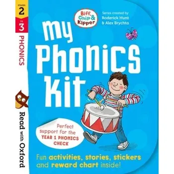 Cizí jazyk Read with Oxford: Stages 2-3: Biff, Chip and Kipper: My Phonics Kit - Roderick Hunt