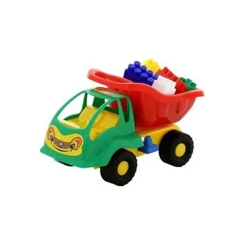 Hra na zahradu Sada na písek č. 52: Auto Mravenec: 12 ks kostek Stav /+1