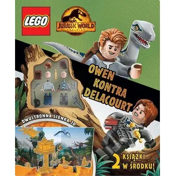 Stavebnice LEGO Lego Jurassic World. Owen kontra Delacourt - praca zbiorowa