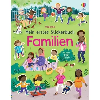 První čtění Mein erstes Stickerbuch: Familien