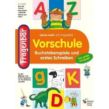 První čtění Fragenbär, Vorschule - Buchstabenspiele und erstes Schreiben