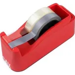 Odvíječ pásky "729", stolní, včetně lepicí pásky, červená, SAX