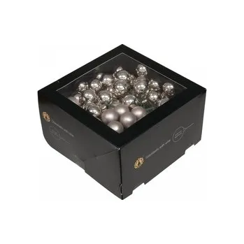 Skleněné baňky podzim 2,5 cm, sada 144 ks