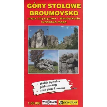 Cestování Mapa turyst. - Góry Stołowe Broumovsko 1:50 000