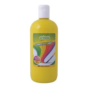 Set školních potřeb Farba tempera 500ml żółta CRICCO