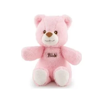 plyšák Maskotka Miś Różowy Cremino TRUDI - Baby Art