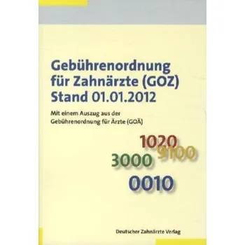 Gebührenordnung für Zahnärzte (GOZ)