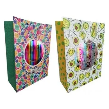 Set školních potřeb Torebka ozdobna z okienkiem kwadrat