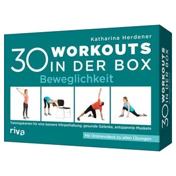30 Workouts in der Box - Beweglichkeit - Herdener, Katharina