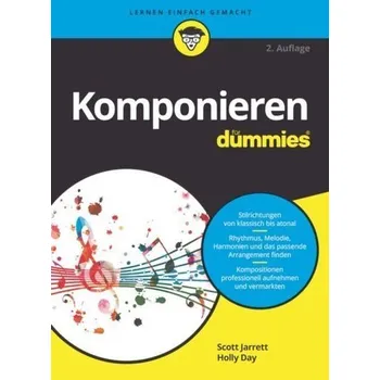 Komponieren für Dummies - Jarrett, Scott [DE] (2023, Brožovaná, Wiley-VCH GmbH)