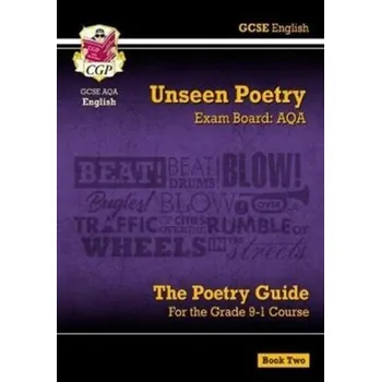 Cizí jazyk New Grade 9-1 GCSE English Literature AQA Unseen Poetry Guide - Book 2 - CGP Books