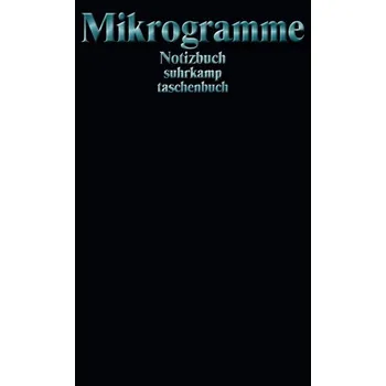 Notizbuch suhrkamp taschenbuch - Mikrogramme - Suhrkamp Verlag