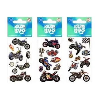Set školních potřeb Naklejki Sticker BOO Motocykle