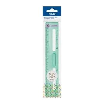Set školních potřeb Linijka 20cm New Look zielona MILAN