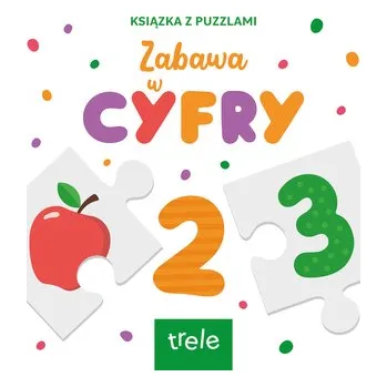 První čtění Cyfry. Książka z puzzlami - OPRACOWANIE ZBIOROWE