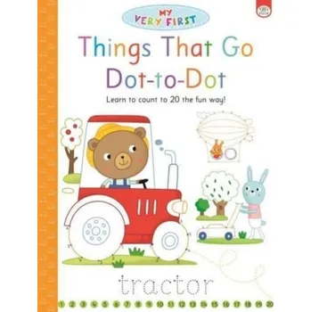 První čtění My Very First Puzzles Things That Go Dot-to-Dot - Golding, Elizabeth