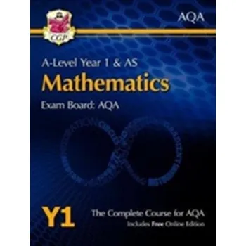 Matematika New A-Level Maths for AQA: Year 1 & AS Student Book with Online Edition - CGP Books