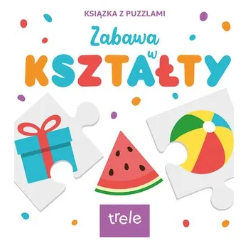 První čtění Kształty. Książka z puzzlami - OPRACOWANIE&nbsp;ZBIOROWE