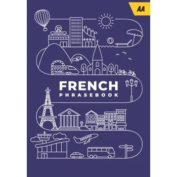 Francouzský jazyk French Phrasebook [FR] (2023, Brožovaná, AA Publishing)