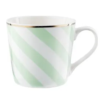 HRNEK GEOMETRIC PRUHY ZELENÝ 400ML