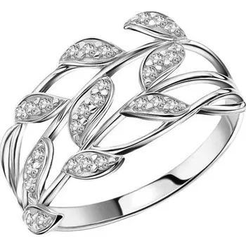 Prsten Dámský stříbrný prsten MULDWINA Velikost: 54 Ag 925