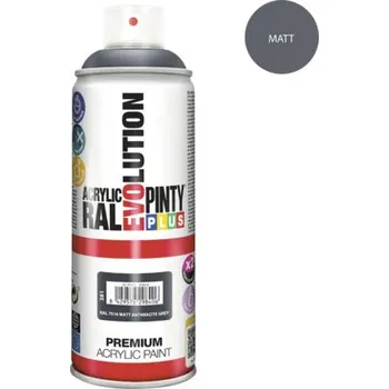 Barva ve spreji Barva ve spreji PINTYPLUS EVO 400ml RAL7016 mat antracitová šedá
