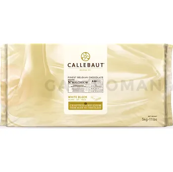 Potravina Bílá čokoláda bez cukru 30,7% 5 kg blok | CALLEBAUT, MALCHOC-W-123