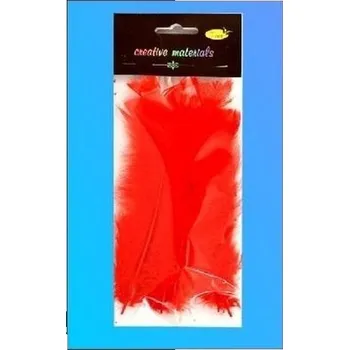 Set školních potřeb Piórka miękkie czerwone 15szt