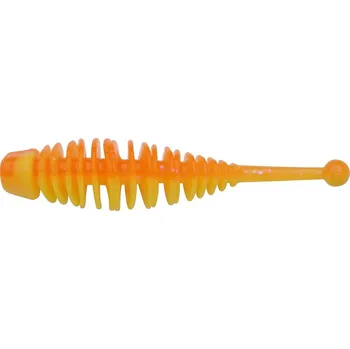 Umělá nástraha Berkley Gumová Nástraha PowerBait Power Naiad Fluo Orange Sunshine Yellow - 5 cm 10 ks