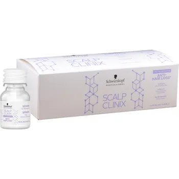 Vlasová regenerace Sérum proti ztrátě vlasů Schwarzkopf Professional Scalp Clinix Anti-Hair Loss - 7x10 ml (2862016) + dárek zdarma