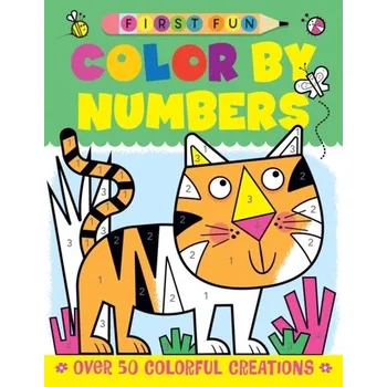 První čtění First Fun: Color by Numbers - Miller-Jones, Edward R.