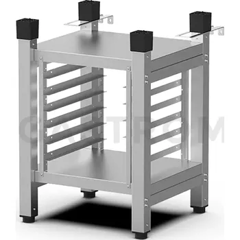 Velmi vysoký podstavec 6x GN 2/3 vhodný k pecím COUNTERTOP COMPACT 2/3, 518x585x744 mm | UNOX, XWCRC-0623-H